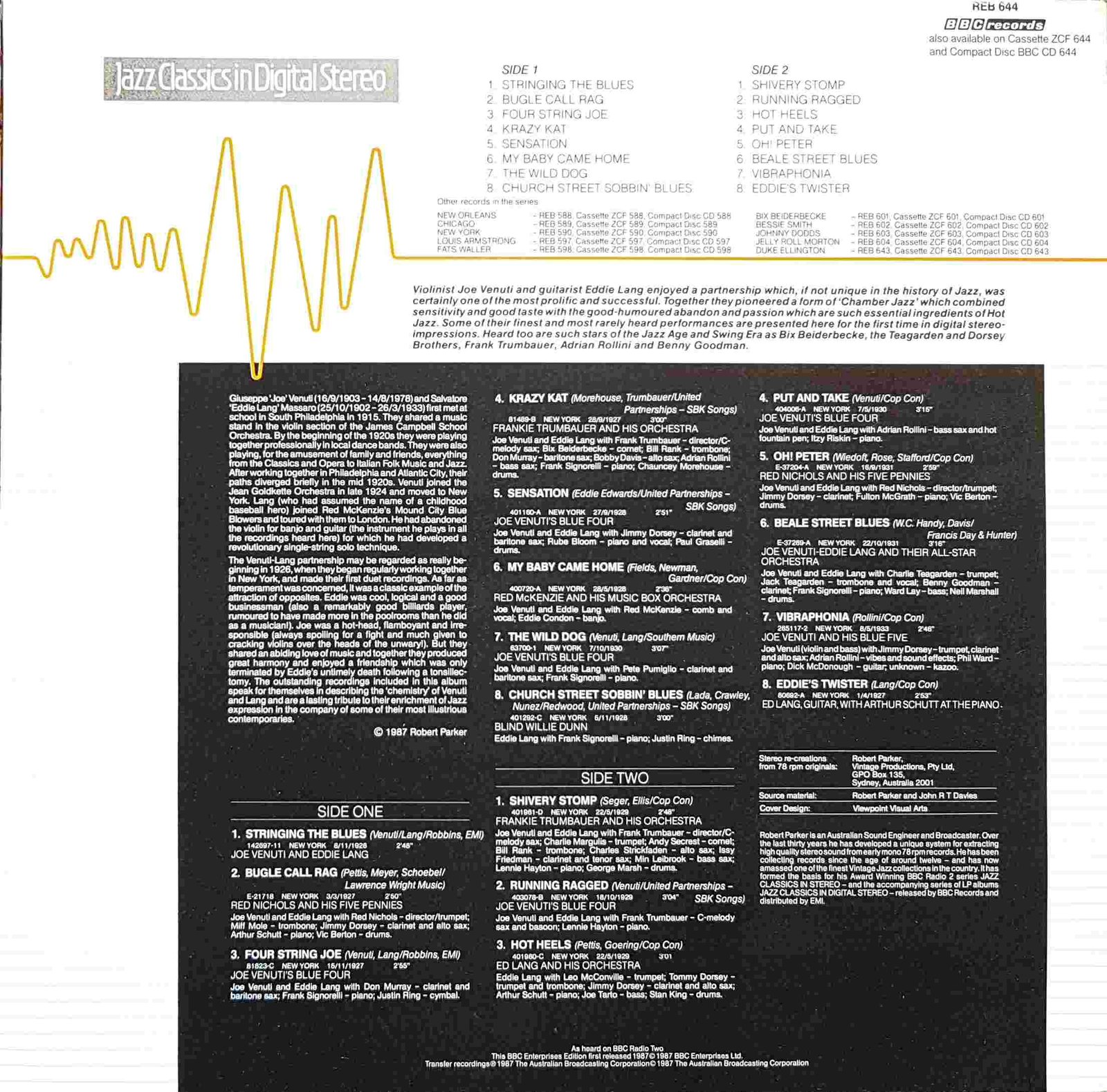 Back cover of REB 644